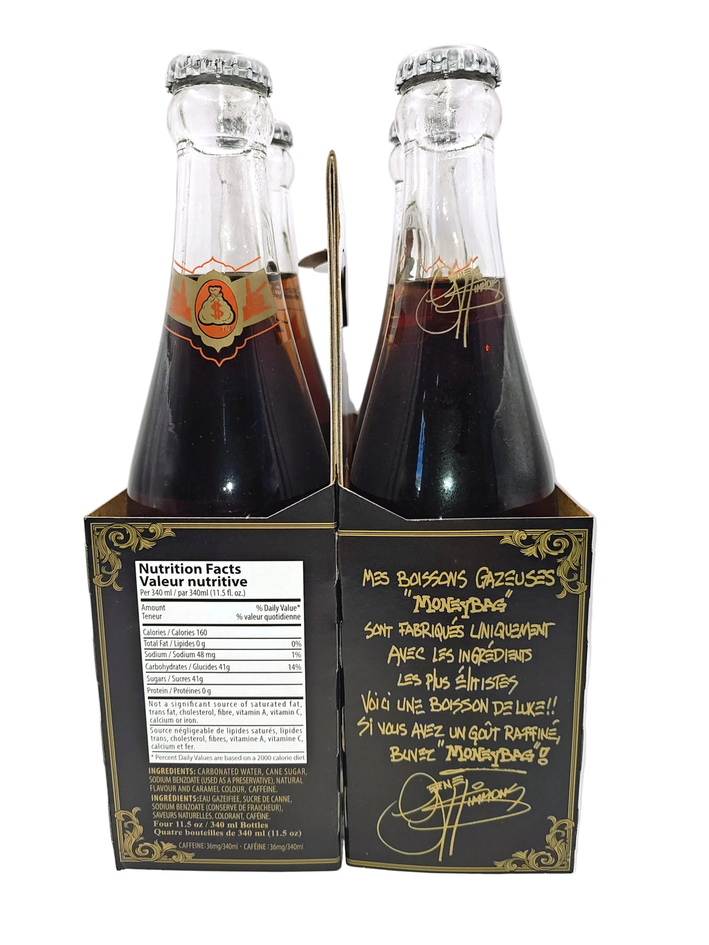 Moneybag Cola - Premium Craft Soda 4 Pack