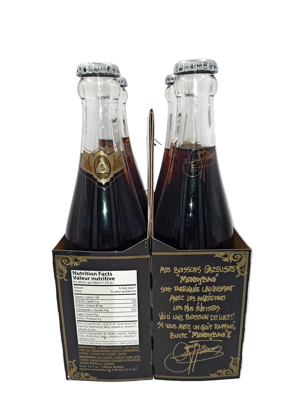 Moneybag Root Beer - Premium Craft Soda 4 Pack
