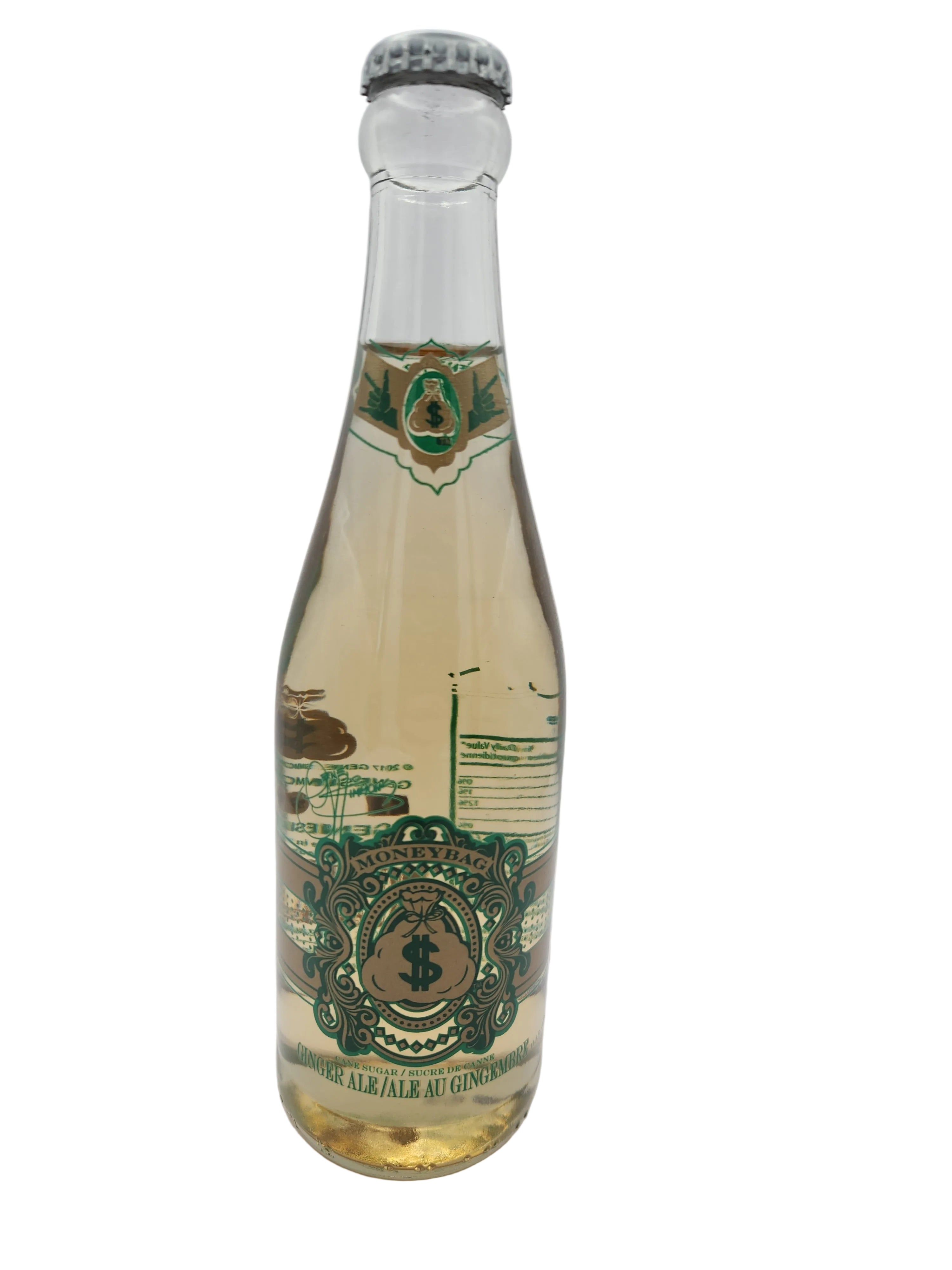 Moneybag Ginger Ale - Premium Craft Soda 4 Pack