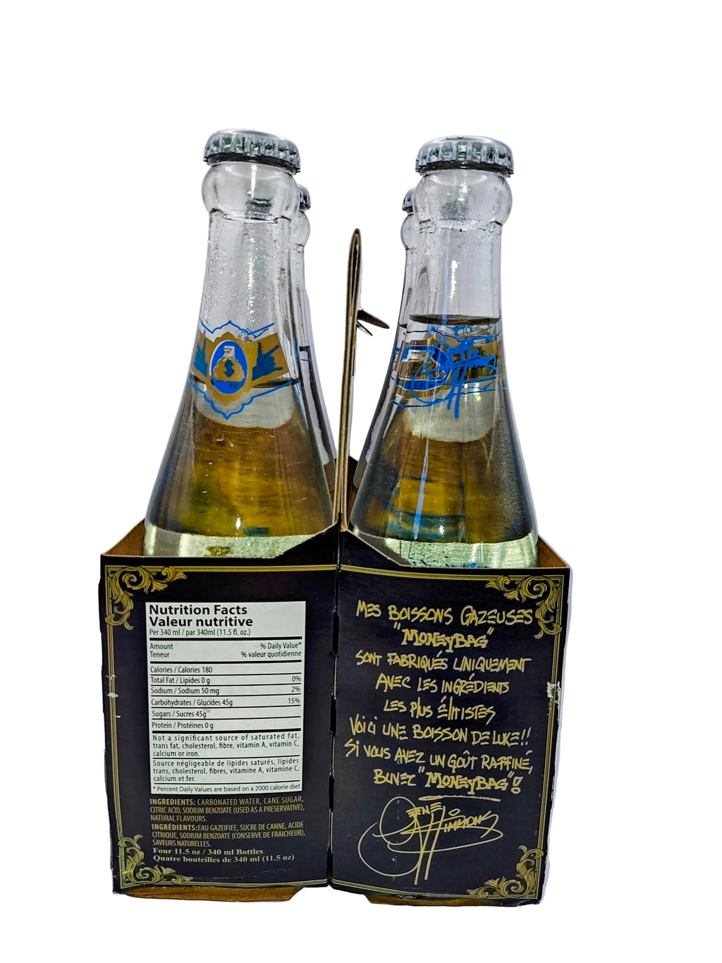 Moneybag Crème Soda - Premium Craft Soda 4 Pack