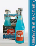 Johnnie Ryan Buffalo Blue Raspberry - Cane Sugar Soda 4 Pack