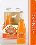 Johnnie Ryan Orange Soda - Cane Sugar Soda 4 Pack